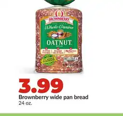 Hy-Vee Brownberry wide pan bread offer
