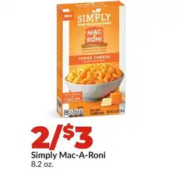 Hy-Vee Simply Mac-A-Roni offer