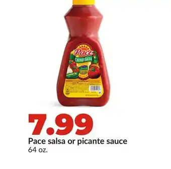 Hy-Vee Pace salsa or picante sauce offer