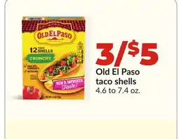 Hy-Vee Old El Paso taco shells offer