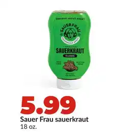 Hy-Vee Sauer Frau sauerkraut offer