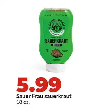Hy-Vee Sauer Frau sauerkraut offer