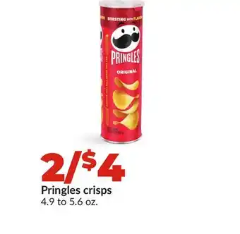 Hy-Vee Pringles crisps offer