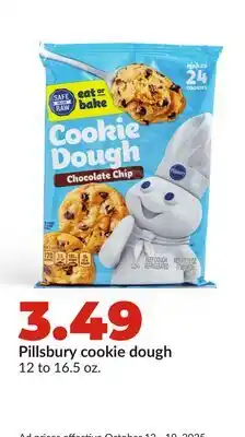 Hy-Vee Pillsbury cookie dough offer