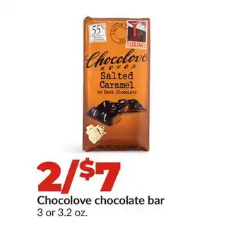 Hy-Vee Chocolove chocolate bar offer