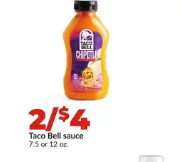 Hy-Vee Taco Bell sauce offer