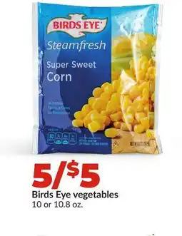 Hy-Vee Birds Eye vegetables offer