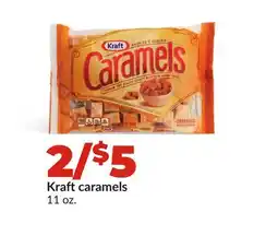 Hy-Vee Kraft caramels offer