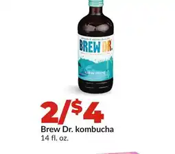 Hy-Vee Brew Dr. kombucha offer