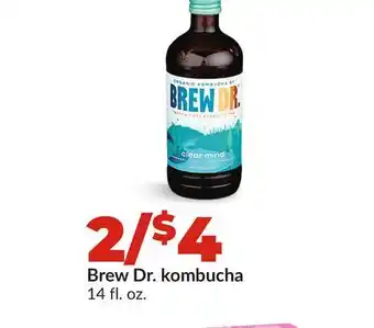 Hy-Vee Brew Dr. kombucha offer