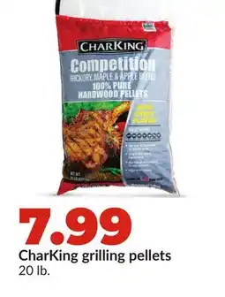 Hy-Vee CharKing grilling pellets offer