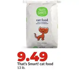 Hy-Vee That's Smart! cat food offer