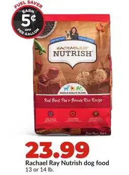 Hy-Vee Rachael Ray Nutrish dog food offer