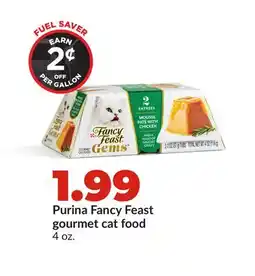 Hy-Vee Purina Fancy Feast gourmet cat food offer