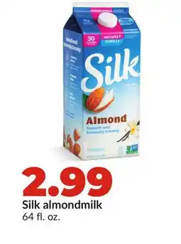 Hy-Vee Silk almondmilk offer