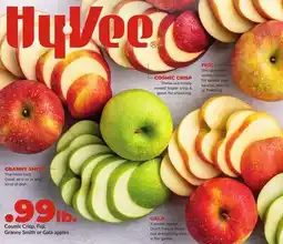 Hy-Vee Cosmic Crisp, Fuji, Granny Smith or Gala apples offer