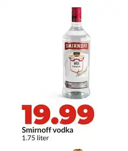 Hy-Vee Smirnoff vodka offer
