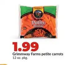 Hy-Vee Grimmway Farms petite carrots offer