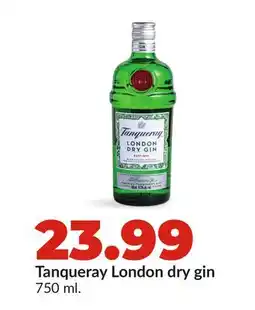 Hy-Vee Tanqueray London dry gin offer