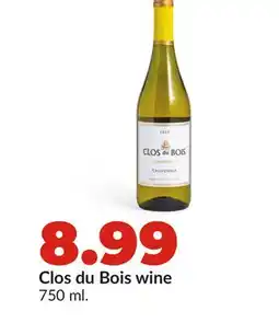 Hy-Vee Clos du Bois wine offer