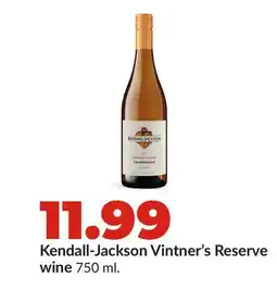 Hy-Vee Kendall-Jackson Vintner's Reserve wine offer