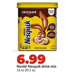 Hy-Vee Nestlé Nesquik drink mix offer