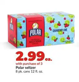 Hy-Vee Polar seltzer offer