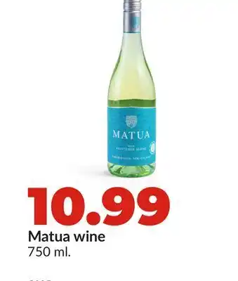 Hy-Vee Matua wine offer