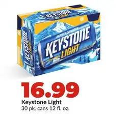 Hy-Vee Keystone Light offer