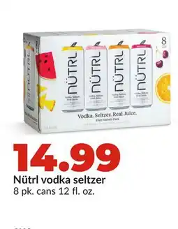 Hy-Vee Nütrl vodka seltzer offer