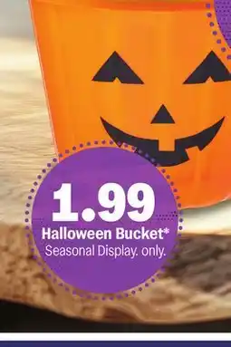 Meijer Halloween Bucket offer
