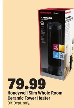 Meijer Honeywell Slim Whole Room Ceramic Tower Heater offer