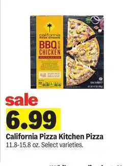 Meijer California Pizza Kitchen Pizza offer