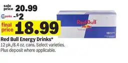 Meijer Red Bull Energy Drinks offer