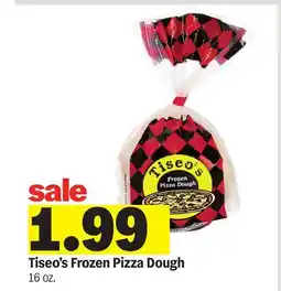 Meijer Tiseo's Frozen Pizza Dough offer