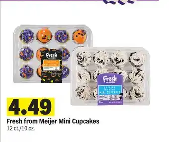 Meijer Fresh from Meijer Mini Cupcakes offer