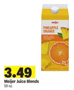 Meijer Meijer Juice Blends offer