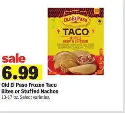 Meijer Old El Paso Frozen Taco Bites or Stuffed Nachos offer