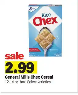Meijer General Mills Chex Cereal offer