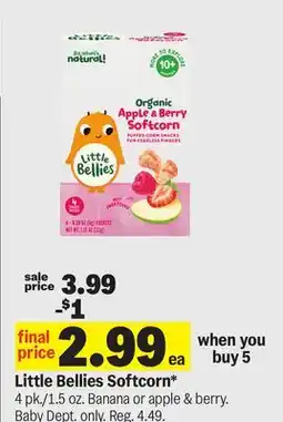 Meijer Little Bellies Softcorn offer