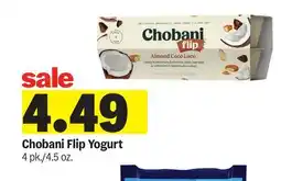 Meijer Chobani Flip Yogurt offer