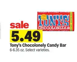 Meijer Tony's Chocolonely Candy Bar offer