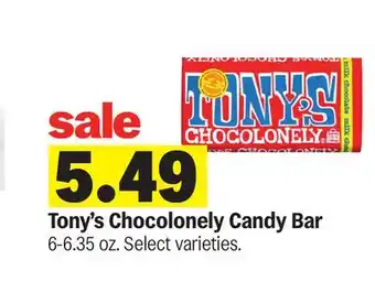 Meijer Tony's Chocolonely Candy Bar offer