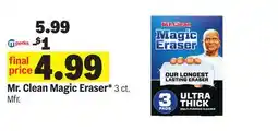Meijer Mr. Clean Magic Eraser offer