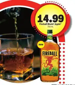 Meijer Fireball Blazin' Apple offer