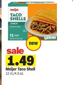 Meijer Meijer Taco Shell offer