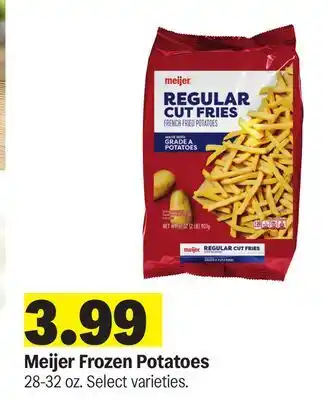 Meijer Meijer Frozen Potatoes offer