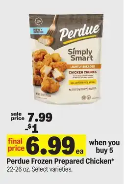 Meijer Perdue Frozen Prepared Chicken offer