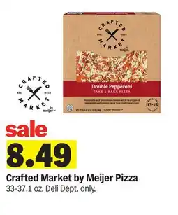 Meijer Crafted Market by Meijer Pizza offer