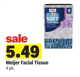 Meijer Meijer Facial Tissue offer